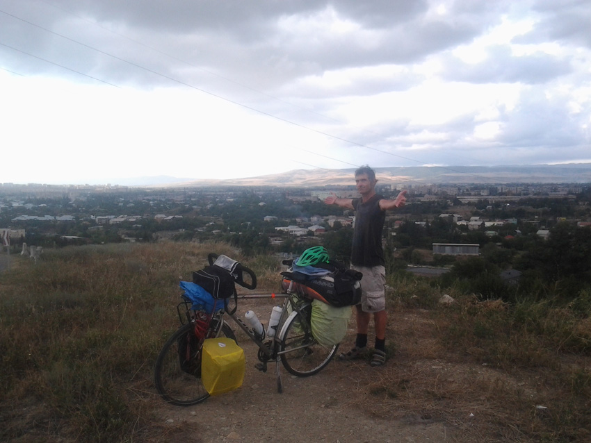 Arriv�e � Tbilisi